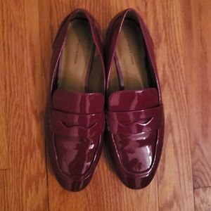 Super cute patent loafers